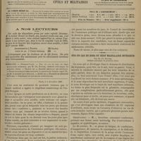 1307 - Page 1301 - A nos lecteurs / Sommaire / Paris, le 4 décembre 1899 / Sur un cas de zona du nerf maxillaire inférieur ; par M. Ch. Dopter...