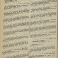 0012 - Page 6 - Leçons de bactériologie pratique ; par le Docteur Lesné... / Séance de l'Académie de médecine. 2 janvier 1900. M. Proust : Peste / M. Roland... Myopie survenue à l'âge de vingt-cinq ans