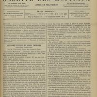 0039 - Page 33 - Sommaire / Adénome kystique du corps thyroide. Symptômes basedowiens ; par M. C. Bacaloglu...