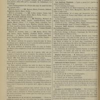0044 - Page 38 - Chronique et nouvelles scientifiques. Distinctions honorifiques / Marine / Le legs Debrousse / Les médecins et la loi sur le recrutement / Le port des médailles d'honneur / Les instituts Pasteurs / Hôpital Saint-Louis / Infirmerie de Saint-Lazare / La glace à rafraîchir et l'hygiène