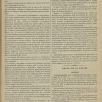 0073 - Page 67 - Leçons de bactériologie pratique ; par le Docteur Lesné... / Revue de la presse. Chirurgie. L'alcool saponifié pour la désinfection des mains en chirurgie, par M. Mikulicz. (Deutsche med. Woch., 1899, n° 24)