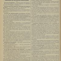 0076 - Page 70 - Faculté de médecine de Paris. (Actes du 22 au 27 janvier 1900). Examens de doctorat / Chronique et nouvelles scientifiques. Concours de l'internat / Concours pour deux places de chirurgien des hôpitaux de Paris / Création des ophtalmologistes des hôpitaux de Paris / Facultés de Province / Distinctions honorifiques / La loi sur les accidents et les médecins / Assurance médicale mutuelle / L'assistance médicale gratuite et les syndicats de médecins / Cours d'ophtalmoscopie / L'influenza à Londres / Nécrologie