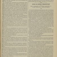 0093 - Page 87 - Projet de réorganisation des services de nourrissons allaités artificiellement dans les hôpitaux d'enfants de Paris ; par M. G. Variot... / Notes de clinique thérapeutique sur le traitement de la phtistie pulmonaire. Par M. Courtois-Suffit...