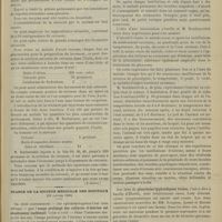 0095 - Page 89 - Notes de clinique thérapeutique. Sur le traitement de la phtistie pulmonaire. Par M. Courtois-Suffit... (A suivre) / Séance de la Société médicale des hôpitaux. (19 janvier 1900). Usage prolongé des collyres d'ésérine est absolument inoffensif. Cohn / Pleurésies typhoïdiques vraies