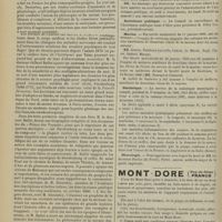 0120 - Page 114 - Revue bibliographique. Swedenborg, par le Docteur Gilbert Ballet... [L. Benaerts] / Chronique et nouvelles scientifiques. Hôpitaux de Paris / Assistance publique / Marine / Statistique / Nécrologie