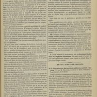 0127 - Page 121 - Séance de la Société médicale des hôpitaux. (26 janvier 1900). Fièvre typhoïde sans fièvre, par Liebermeister, Frantzel, Strube, Gerhardt, Potain / Opothérapie gastrique / MM. Troisier et Netter : Méningite cérébro-spinale / M. Léon Bernard : Fonctions rénales dans les néphrites chroniques / Revue bibliographique. De la détermination des pouvoirs publics en matière d'hygiène, par M. Filassier...