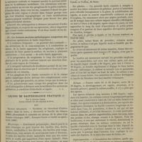 0133 - Page 127 - L'envahissement du système lymphatique dans le cancer de l'estomac ; par M. B. Cunéo / Leçons de bactériologie pratique ; par le Docteur Lesné...