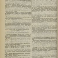 0176 - Page 170 - Séance de la Société de chirurgie. (7 février 1900). Des kystes hydatiques. M. Routier / M. Chaput : Cure radicale de hernie crurale / M. Ricard : Refait un nez détruit par la syphilis avec un métatarsien comme support / Chronique et nouvelles scientifiques. Concours de l'internat / Guerre / Marine / Statistique / La fièvre typhoïde au lycée Saint-Louis / Les convalescents militaires à Porquerolles / L'eau potable dans les jardins publics de Paris / Nécrologie / Le médecin de la Reine