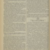 0194 - Page 188 - Revue bibliographique. Tableaux synoptiques de médecine opératoire, par le Docteur Lavarède / Notions de laryngoscopie utiles aux médecins, par le Docteur F.-J. Collet... / Intérêts professionnels. Droits du médecin et de la personne non diplômée associés pour l'exploitation d'une maison de santé / Thèses soutenues à la Faculté de médecine de Paris pendant l'année scolaire 1899-1900