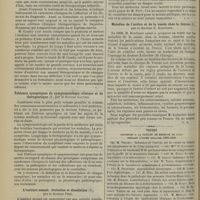 0234 - Page 228 - Revue bibliographique. Formulaire. Thérapeutique et prophylaxie des maladies des enfants, par le Docteur Jules Comby... / Tableaux synoptiques de symptomatologie clinique et de thérapeutique, par le Docteur Gautier / L'instinct sexuel, évolution et dissolution, par le Docteur Féré / Maladies de l'urètre et de la vessie chez la femme, par le Docteur G. Kolischer / Thèses soutenues à la Faculté de médecine de Paris pendant l'année scolaire 1899-1900