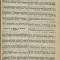 0253 - Page 247 - Un cas de diabète insipide dépendant d'un gliosarcome du plancher du quatrième ventricule ; par M. G. Marinesco... / Séance de l'Académie de médecine (27 février 1900). Epidémie de grippe / M. Le Dentu sur un travail de M. Th. Anger : Injections coagulantes dans le traitement des tumeurs érectiles