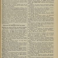 0261 - Page 255 - Séance de la Société de chirurgie. (28 février 1900). La radiographie à l'étude des fractures / M. Delagénière... : Kyste glandulaire du pancréas / Hôpitaux et hospices civils de Paris. Répartition des chefs de service, des chefs de clinique, des internes et externes, à dater du 1er mars 1900