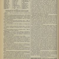 0268 - Page 262 - Hôpitaux et hospices civils de Paris. Répartition des chefs de service, des chefs de clinique, des internes et externes, à dater du 1er mars 1900 / Chronique et nouvelles scientifiques. Guerre / Statistique / Nécrologie / De l'emploi de l'automobile en chirurgie