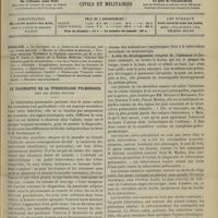 0279 - Page 273 - Sommaire / Le diagnostic de la tuberculose pulmonaire chez les jeunes enfants