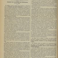 0326 - Page 320 - Séance de l'Académie de médecine (13 mars 1900 [fin]). M. Kirmisson : Luxation très précoce de la hanche au début de la coxalgie / Séance de la Société de chirurgie. (15 mars 1900). M. Delbet : Traitement des kystes hydatiques / M. Potherat, un point de la communication de M. Peyrot : Kyste hydatique par l'irruption, dans la cavité abdominale, du contenu hydatique / M. Schwartz : Traumatisme du rein avec hématome considérable, hématurie / M. Kirmisson sur une observation de M. Dubouquet : Guérison d'un mal de Pott par le décubitus ventral