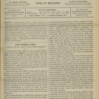 0331 - Page 325 - Sommaire / L'eau potable à Paris. La vanne, l'avre et la dhuys ; étude d'hygiène parisienne