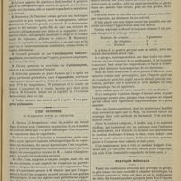 0353 - Page 347 - Séance de la Société de chirurgie. (22 mars 1900). M. Routier : Grossesse ectopique tubaire rompue, avec inondation péritonéale, communiqués par MM. Morestin et Auvray / M. Guinard : Actinomycose temporo-maxillaire / M. Thierry : Actinomycose / M. Schwartz : Appendicite / M. Tuffer : Gangrène pulmonaire / L'eau oxygénée en évaporation contre la coqueluche / Pratique médicale