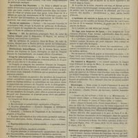 0368 - Page 362 - Chronique et nouvelles scientifiques. Facultés de Province / La création des facultés / Écoles de médecine / Marine / Distinctions honorifiques / Congrès internationaux / Les eaux potables de Paris / L'épidémie de variole à Lyon / Un legs aux hospices de Lyon / Un lazaret à Mogador / Les vols à la Faculté de médecine / Nécrologie