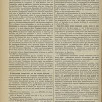 0406 - Page 400 - Revue de la presse. Médecine. La mort dans la fièvre typhoïde, particulièrement la mort subite. (Recherches statistiques sur la mort dans la fièvre typhoïde, particulièrement sur la mort subite. Arch. de méd. mil., janvier 1900) / L'obstruction intestinale par les calculs biliaires. (Journ. de méd. et de chir. prat., 10 mars 1900)