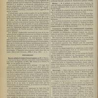0408 - Page 402 - Revue de la presse. Otologie et rhinologie. Des végétations adénoïdes dans leurs rapports avec certaines maladies infectieuses de l'enfance, notamment la diphtérie. (Revue hebd. de laryng., 1899, n° 41, p. 449) / Ophtalmologie. Dacryo-adénite d'origine blennorragique, par M. A. Terson. (Soc. d'opht. de Paris, mars 1900) / Chronique et nouvelles scientifiques. Université de Paris / Marine / Commission d'hygiène des établissements d'enseignement secondaire public / Nécrologie