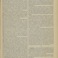 0415 - Page 409 - Revue générale. La tuberculose de la rate. Par M. Xavier Bender... VI. Diagnostic / VII. Pathogénie