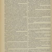 0434 - Page 428 - Séance de l'Académie de médecine (10 avril 1900). M. Dieulafoy : Pleurésie appendiculaire / M. Henrot : Exploitation d'eaux minérales / M. Cornil, au nom de M. Babes... : Diagnostic rapide de la rage / M. Vigouroux : Traitement du diabète arthritique / M. Panas : Enucléation ignée du globe oculaire