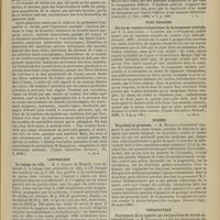 0435 - Page 429 - Revue de la presse. Chirurgie. Destruction du sphincter anal par un phlegmon : Autoplastie musculaire à l'aide du releveur de l'anus et du grand fessier. Continence finale, par M. K. G. Lennander. (Upsala läkarefören förhandl., IV, 5, 1899) / Laryngologie. Le tubage en ville. (Centralbl. f. Chir., 1900, n° 7, p. 189) / Voies urinaires. Un cas de rupture traumatique de la muqueuse urétrale, par K. G. Lennander. (Upsala läkarefören förhandl., 1899, V, 2-3, p. 131) / Hygiène. Bicyclette et grossesse. (Journal d'hyg., 29 mars 1900) / Thérapeutique. Traitement de la syphilis par les injections de sérum antisyphilitique
