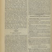0448 - Page 442 - Revue générale / Variétés. Le tombeau d'Avicenne. Par M. Chaniavskyï / Chronique et nouvelles scientifiques. L'hôpital militaire Bégin / Distinctions honorifiques / Statistique / Bulletin bibliographique