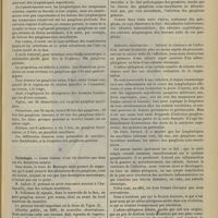 0467 - Page 461 - Revue générale. Des adénites géniennes (adénites de A. Poncet). Revue anatomique et clinique. Par M. Léon Thévenot... I. Anatomie des ganglions géniens / II. Pathologie