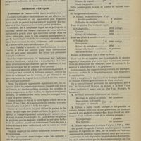 0481 - Page 475 - Fièvre typhoïde compliquée de pneumothorax ; par MM. Dettling... / Médecine pratique. Traitement de l'entéro-colite muco-membraneuse