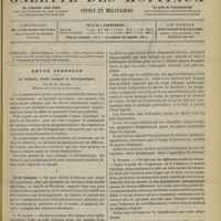 0499 - Page 493 - Sommaire / Revue générale. Le tétanos ; étude clinique et thérapeutique. Par M. Ch. Dopter... I. Etude clinique