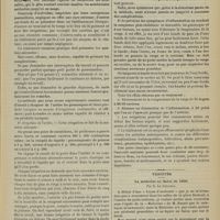 0513 - Page 507 - Traitement et prophylaxie de la gonorrhée ; par M. Claudio Fermi... / Variétés. La médecine au Salon de 1900. Par R. Le Cholleux