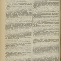 0568 - Page 562 - Médecine pratique. Traitement antiseptique de la phtisie / Revue bibliographique. La fatigue oculaire et le surmenage visuel, par Louis Dor... / Chronique et nouvelles scientifiques. Concours de l'adjuvat / Écoles de médecine / Guerre / Marine / Statistique / La peste / Filles ou garçons à volonté
