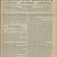 0579 - Page 573 - Sommaire / Fistule vésico-vaginale opérée et guérie par la méthode du dédoublement ; par M. P. Launay...