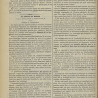 0580 - Page 574 - Fistule vésico-vaginale opérée et guérie par la méthode du dédoublement ; par M. P. Launay... / Le congrès de Naples pour la lutte contre la tuberculose. Clinique et Thérapeutique