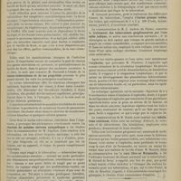 0581 - Page 575 - Le congrès de Naples pour la lutte contre la tuberculose. Clinique et Thérapeutique / Séance de l'Académie de médecine. (16 mai 1900). M. Laborde : Interdisant les boissons alcooliques dans les casernes