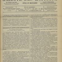 0599 - Page 593 - Sommaire / Endocardite et aortite aigues blennorragiques ; par L. Brodier... et M. Laroche...
