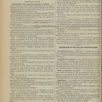 0616 - Page 610 - Médecine pratique. La méthode de Cerny et les applications de bleu de méthylène dans le traitement de l'épithélioma de la paupière inférieure / XIIIe Congrès international de médecine. Paris, 2-9 août 1900. Communication officielle / Chronique et nouvelles scientifiques. Facultés de Province / Académie des sciences / Muséum d'histoire naturelle / Statistique / Épidémie / Le choléra