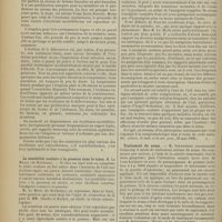 0630 - Page 624 - Revue de la presse. Médecine. Les érythèmes rubéoliforme et scarlatiniforme au cours de la dothiénentérie / La sensibilité oculaire à la pression dans le tabes. (Journ. de méd. et de chir. prat., 25 mai 1900) / Traitement du noma. (Wratch, n° 14, 1er avril 1900) / Gynécologie. Traitement de l'endométrite