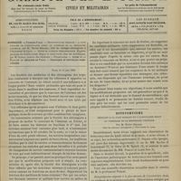 0671 - Page 665 - Sommaire / Paris, le 10 juin 1900 / Botryomycome siégeant à la face dorsale de l'auriculaire droit au voisinage de la sertissure unguéale ; par M. Xavier Delore...