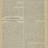 0673 - Page 667 - Botryomycome siégeant à la face dorsale de l'auriculaire droit au voisinage de la sertissure unguéale ; par M. Xavier Delore... / Notes de clinique thérapeutique. Hygiène physique du diabète sucré. Repos et mouvement chez les diabétiques ; par M. Guihal...