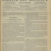 0691 - Page 685 - Sommaire / Revue générale. Les gastropathies d'origine cardiaque ; par M. G. Carrière... I. Historique / II. Etiologie