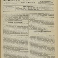 0703 - Page 697 - Sommaire / Érythème scarlatiniforme du aux injections sous-cutanées de cacodylate de soude ; par M. Breton... / L'entéro-colite muco-membraneuse d'après M. P. Froussard...