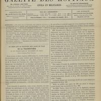0711 - Page 705 - Sommaire / Du choix que le praticien doit faire en ville de la trachéotomie ou du tubage dans le traitement du croup ; par le Docteur Paul Viollet