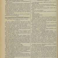 0740 - Page 734 - Cholécystite calculeuse suppurée. Cholécystotomie, extraction d'un gros calcul de cholestérine résection secondaire de la vésicule, guérison ; par M. A. Ricard... / Trois observations de polynévrites grippales ; par R. Cestan... et L. Babonneix