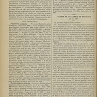 0742 - Page 736 - Trois observations de polynévrites grippales ; par R. Cestan... et L. Babonneix / Index bibliographique / Séance de l'Académie de médecine. (26 juin 1900). M. Dieulafoy : Lésion cérébelleuse