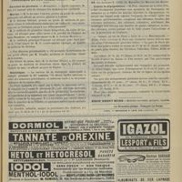 0793 - Page 787 - Médecine pratique. L'acide phosphorique contre l'arthritisme / Chronique et nouvelles scientifiques. Facultés de Province / Marine / Statistique / Nécrologie / Contre la dépopulation
