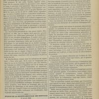 0799 - Page 793 - Notes de clinique thérapeutique. Le régime lacté chez les diabétiques ; par M. Guihal... / Séance de la Société médicale des hôpitaux. (6 juillet 1900). Perméabilité pleurale. MM. Castaigne, Renon