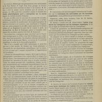 0807 - Page 801 - De la valeur des recouvrements organiques dans la régénération des épithéliums ; par Jules-Charles Platon... Odilon Platon... / Séance de l'Académie de médecine. (10 juillet 1900). M. Paul Richer : Études physiologiques qu'il a entreprises sur la course / M. Lancereaux : Traitement des anévrysmes par les injections coagulantes / M. Bardet, M. Albert Robin : Action d'un dérivé de l'antipyrine sur les échanges organiques / M. Barette : Volumineux kyste hydatique de l'utérus