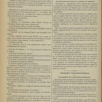 0818 - Page 812 - Médecine pratique. Les injections de calomel dans le traitement des arthrites chroniques non syphilitiques. d'après M. de Gorsse... / Hygiène publique. Les pouvoirs des maires en matière de salubrité / Intérêts professionnels. La propriété des observations médicales